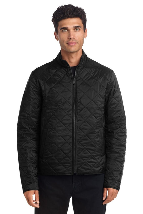Mercer+Mettle ® Quilted Full - Zip Jacket MM7200 - Mercer+Mettle MM7200 Deep Black XS Jackets