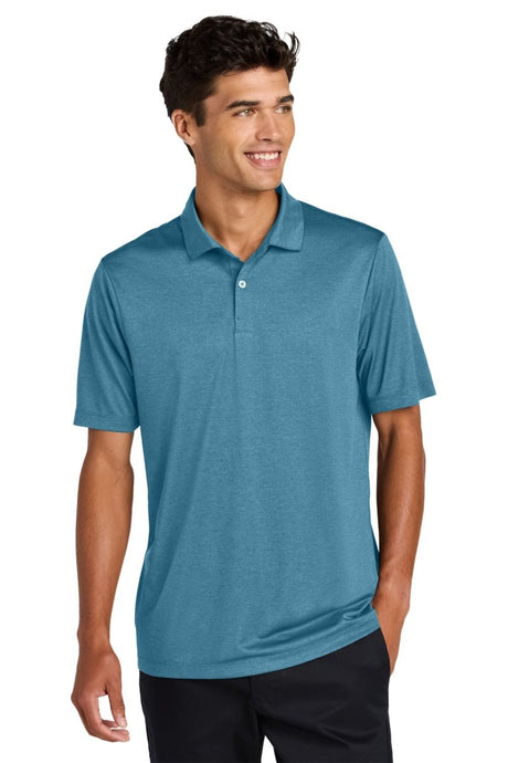 Mercer+Mettle ® Recharge Jersey Polo MM1020 - Mercer+Mettle MM1020 Harbor Blue Heather XS Polos/Knits
