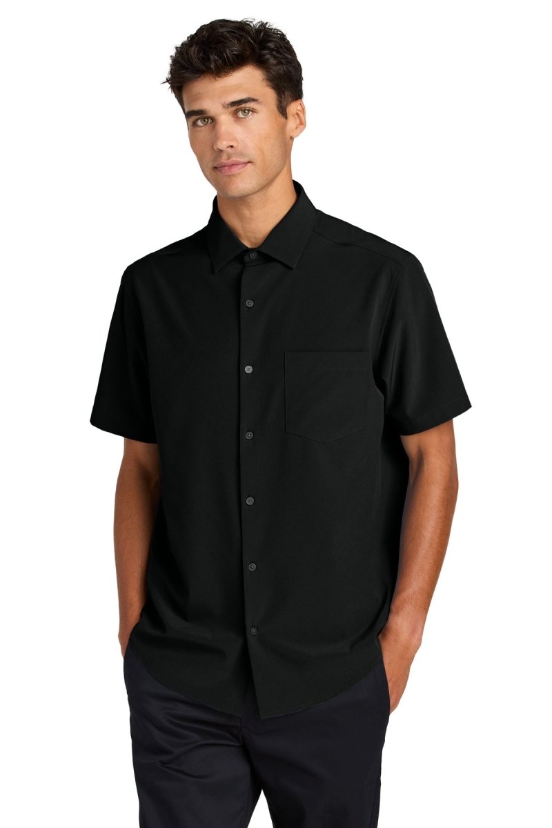 Mercer+Mettle ® Short Sleeve UV Capital Tech Shirt MM2006 - Mercer+Mettle MM2006 Deep Black XS Woven Shirts