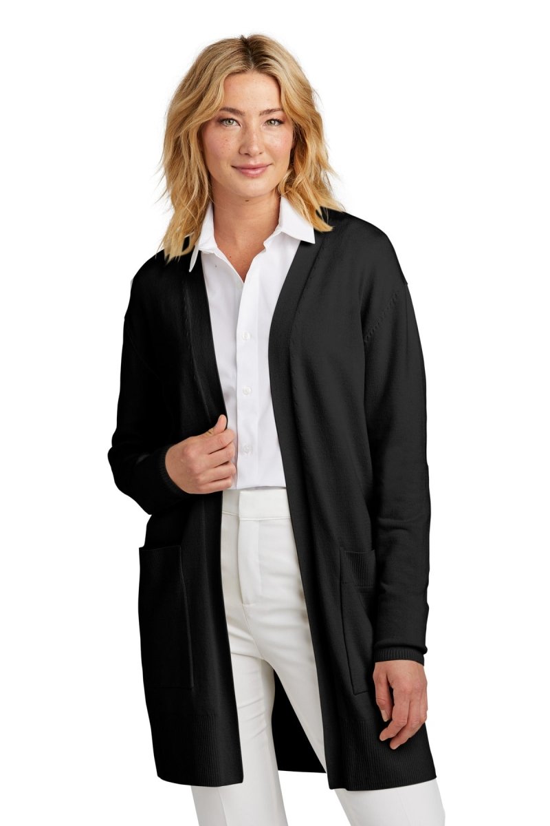 Mercer+Mettle ® Women's Open - Front Cardigan Sweater MM3023 - Mercer+Mettle MM3023 Deep Black XS Polos/Knits