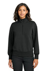Mercer+Mettle ® Women's Soft Spacer 1/4 - Zip MM3101 - Mercer+Mettle MM3101 Deep Black XS Sweatshirts/Fleece