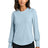 Mercer+Mettle ® Women's Stretch Jersey Long Sleeve Blouson Top MM1019 - Mercer+Mettle MM1019 Celestial Blue XS Polos/Knits