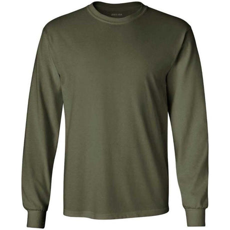 Joe's USA Men's Long Sleeve Heavyweight Cotton T-Shirts in Regular, Big & Tall T-Shirts Joe's USA