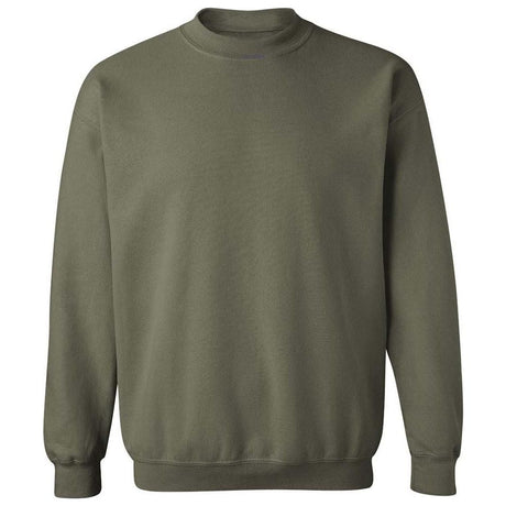 Heavy Blend Crewneck Sweatshirt-MilitaryGreen Sweatshirts/Fleece Joe's USA Military Green S