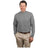 Mock Turtleneck Small Athletic Heather