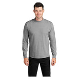 Mock Turtleneck Small Athletic Heather