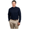 Mock Turtleneck Small Navy