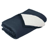 Mountain Lodge Sherpa Blanket Black