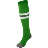 MULTI SPORT STRIPED SOCK | Champro AS3 Kelly Green, White, Grey X - Small Accessories
