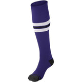 MULTI SPORT STRIPED SOCK | Champro AS3 Purple, White, Black Small Accessories