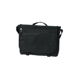 Nailhead Messenger Nearly Black Messenger Bags