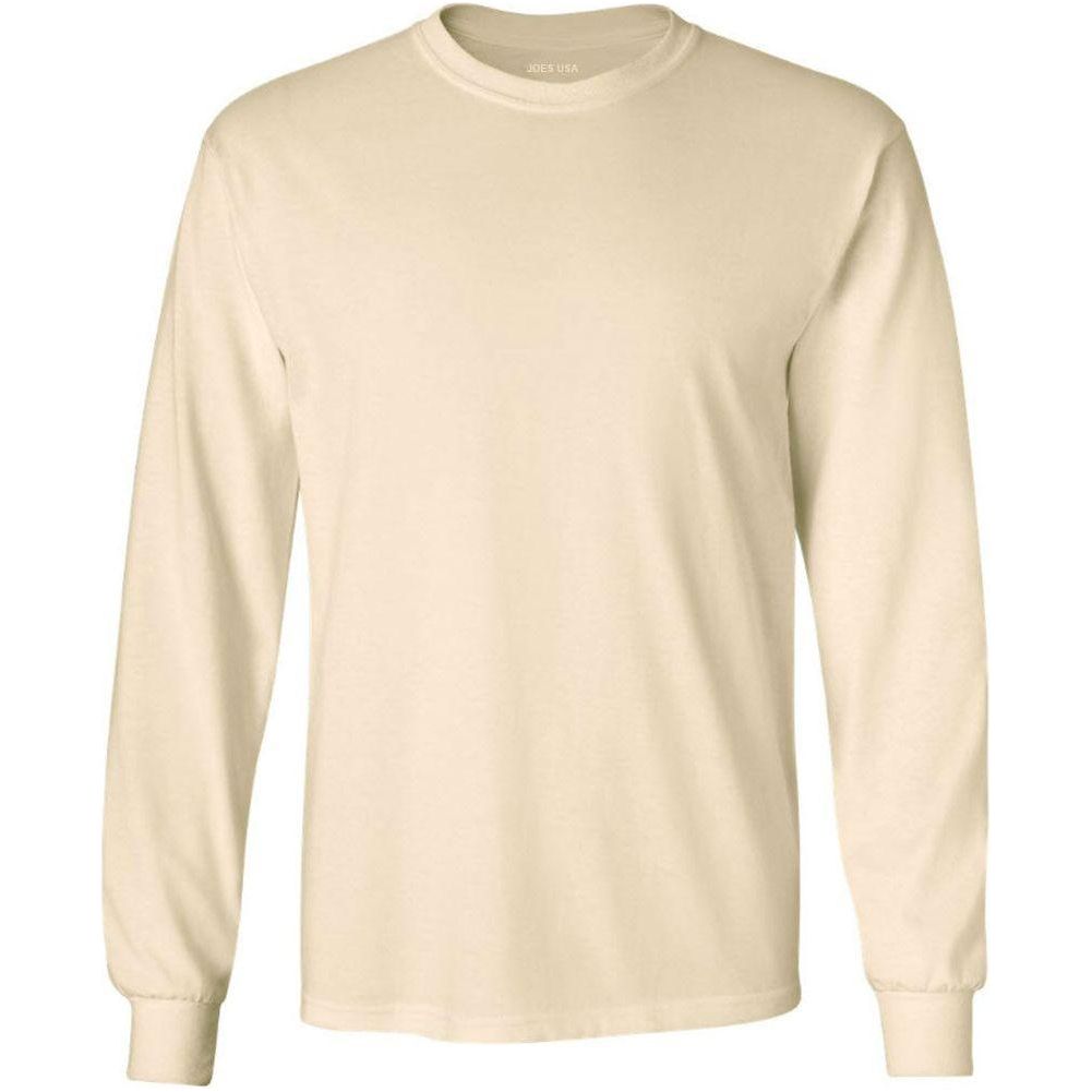 Mens Ultra Cotton 100% Cotton Long Sleeve T-Shirt