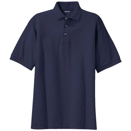 Joe's USA Men's Tall 100% Cotton Polo Shirts Joe's USA Navy Large Tall
