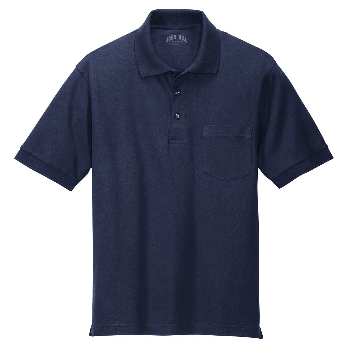 Men's Silk Touch™ Polo with Pocket Polos/Knits Joe's USA