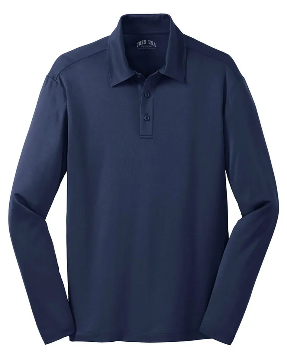 Silk Touch Performance Long Sleeve Polo