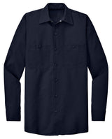 Men's Long Sleeve Industrial Work Shirt
