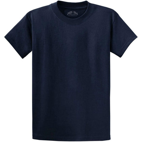 Joe's USA Mens 5.4-oz 100% Cotton T-Shirt - True Navy T-Shirts Joe's USA