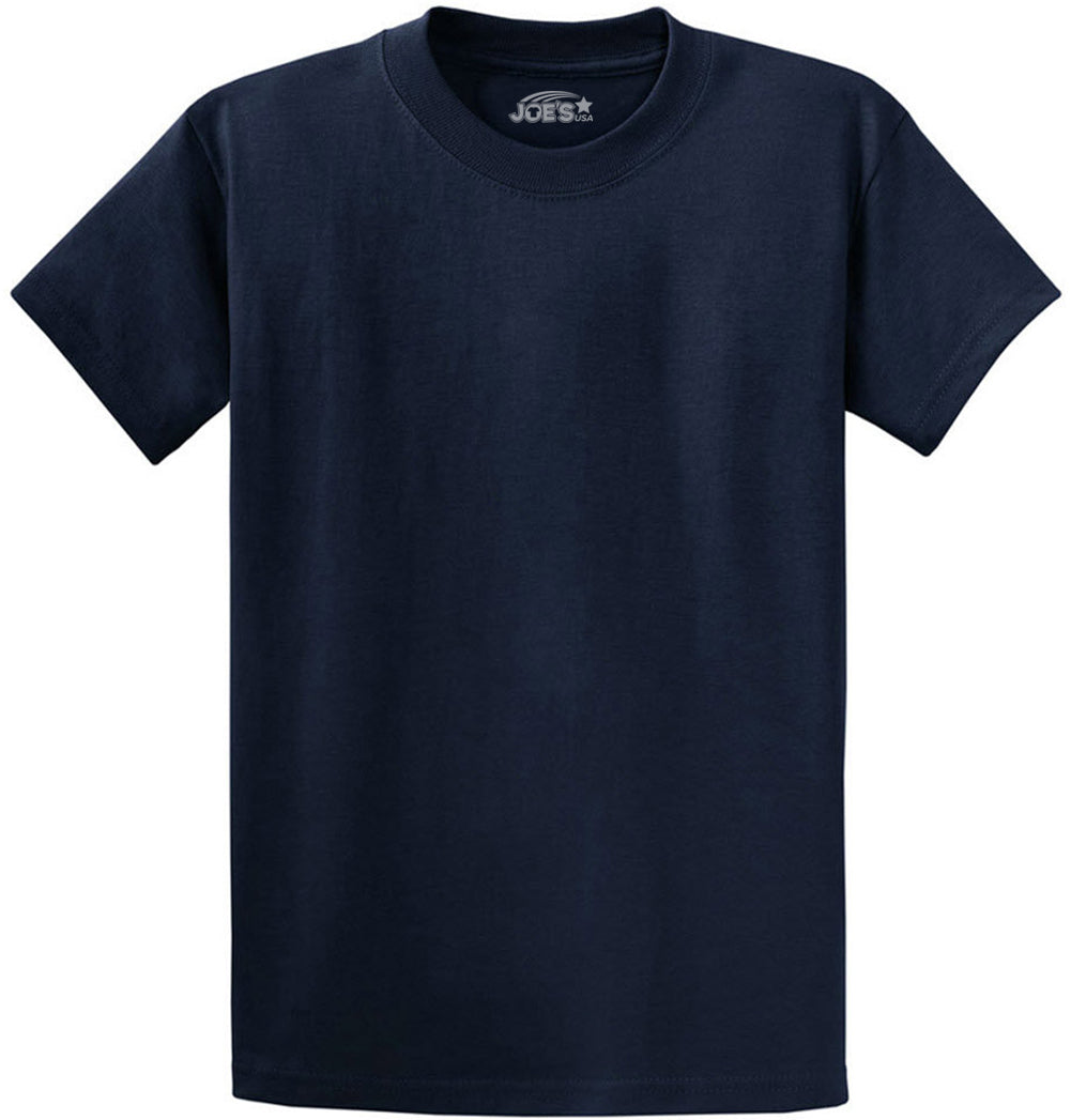 Joe's USA Ladies Essential T-Shirt-TrueNavy Joe's USA True Navy XS