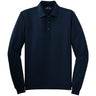 Mens Tall Silk Touch Long Sleeve Polo Polos/Knits Joe's USA Large Tall Navy