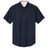 Joe's Men's Short Sleeve Button-Up Shirt - Navy / Light Stone Woven Shirts Joe's USA Navy / Light Stone Small