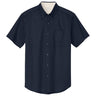 Joe's Men's Short Sleeve Button-Up Shirt - Navy / Light Stone Woven Shirts Joe's USA Navy / Light Stone Small