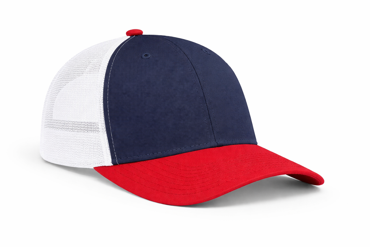 Joe's USA J4000 Mesh-Back Trucker Cap - Wholesale Snapback Hat