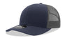 Decky 6 Panel Mid Profile Structured Cotton Blend Trucker | Decky 6021