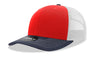 Decky 6 Panel Mid Profile Structured Cotton Blend Trucker | Decky 6021
