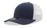 Decky 6 Panel Mid Profile Structured Cotton Blend Trucker | Decky 6021