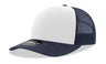 Decky 6 Panel Mid Profile Structured Cotton Blend Trucker | Decky 6021