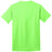 Joe's USA Mens 5.4-oz 100% Cotton T-Shirt - Neon Green T-Shirts Joe's USA Neon Green Small