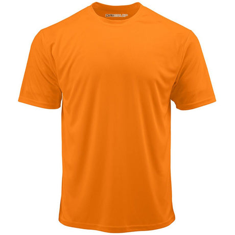 DRIEQUIP Men's Athletic All Sport Training Tee Shirts-NeonOrange Activewear DRI-EQUIP Neon Orange X-Small