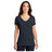 District® Women’s Perfect Tri® V-Neck Tee DM1350L -New Navy Women's District New Navy X-Small