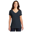 District® Women’s Perfect Tri® V-Neck Tee DM1350L -New Navy Women's District New Navy X-Small
