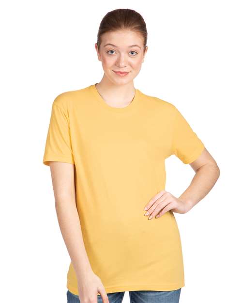 Next Level Cotton T-Shirt - Next Level 3600 Banana Cream XS Short Sleeve T-Shirts