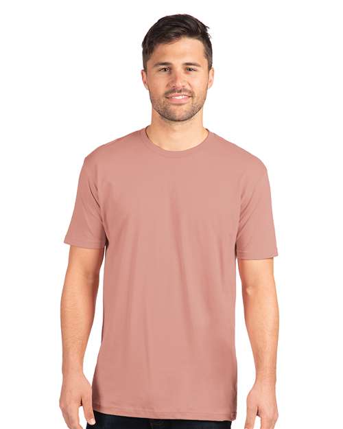 Next Level Cotton T-Shirt - Next Level 3600 Desert Pink XS Short Sleeve T-Shirts