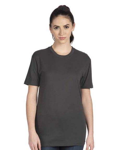 Next Level Cotton T-Shirt - Next Level 3600 Heavy Metal XS Short Sleeve T-Shirts