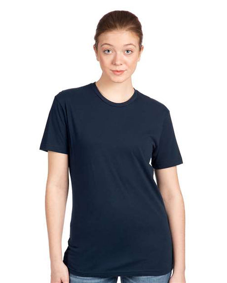 Next Level Cotton T-Shirt - Next Level 3600 Midnight Navy XS Short Sleeve T-Shirts