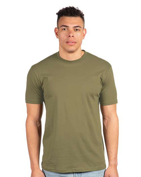 Next Level Cotton T-Shirt - Next Level 3600 Military Green XS Short Sleeve T-Shirts