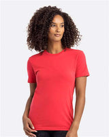 Next Level Cotton T-Shirt - Next Level 3600 Red XS Short Sleeve T-Shirts