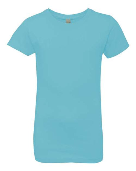 Next Level Girls’ Cotton Princess T-Shirt - Next Level 3710 Cancun XS Short Sleeve T-Shirts