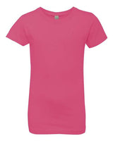 Next Level Girls’ Cotton Princess T-Shirt - Next Level 3710 Hot Pink XS Short Sleeve T-Shirts