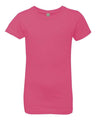 Next Level Girls’ Cotton Princess T-Shirt - Next Level 3710 Hot Pink XS Short Sleeve T-Shirts