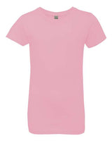 Next Level Girls’ Cotton Princess T-Shirt - Next Level 3710 Light Pink XS Short Sleeve T-Shirts