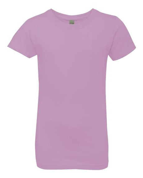 Next Level Girls’ Cotton Princess T-Shirt - Next Level 3710 Lilac XS Short Sleeve T-Shirts