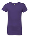 Next Level Girls’ Cotton Princess T-Shirt - Next Level 3710 Purple Rush XS Short Sleeve T-Shirts