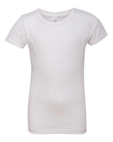 Next Level Girls’ Cotton Princess T-Shirt - Next Level 3710 White XS Short Sleeve T-Shirts
