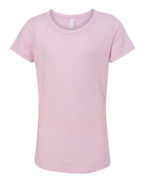 Next Level Girls’ CVC Princess T-Shirt - Next Level 3712 Lilac XS Short Sleeve T-Shirts