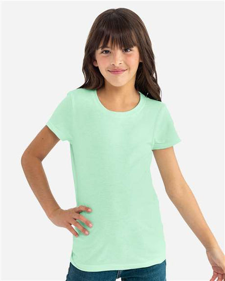 Next Level Girls’ CVC Princess T-Shirt - Next Level 3712 Mint XS Short Sleeve T-Shirts