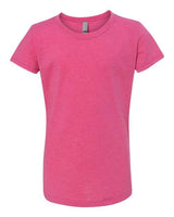 Next Level Girls’ CVC Princess T-Shirt - Next Level 3712 Raspberry XS Short Sleeve T-Shirts